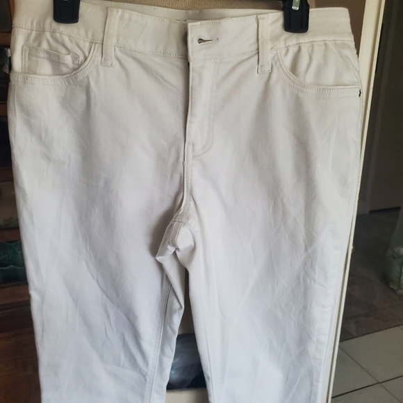 Liz Claiborne White Straight Leg Pants - Picture 6 of 9
